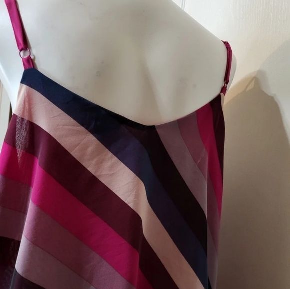Torrid Raspberry Pink Striped Top Tank - Picture 4 of 12